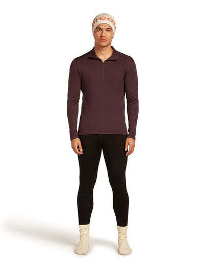 Koszulka męska z długim rękawem merino Icebreaker 260 Tech LS Half Zip