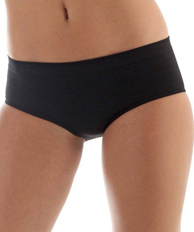 Majtki damskie Brubeck z wysokim stanem Classic COMFORT COTTON czarny