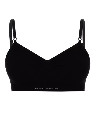 Biustonosz Brubeck COMFORT COTTON czarny