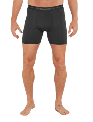 Majtki męskie bokserki Icebreaker Anatomica Long Boxers