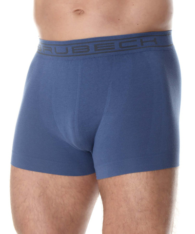 Majtki męskie bokserki Brubeck classic COMFORT COTTON indygo