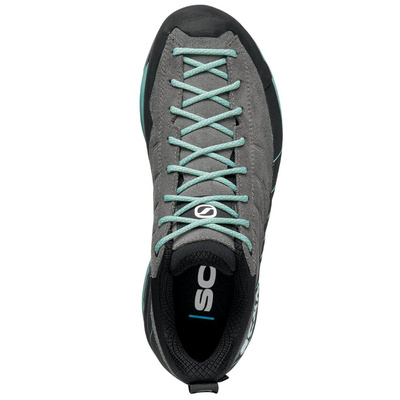 Buty podejściowe damskie skórzane Scarpa Mescalito GTX kolor MIDGRAY-AQUA