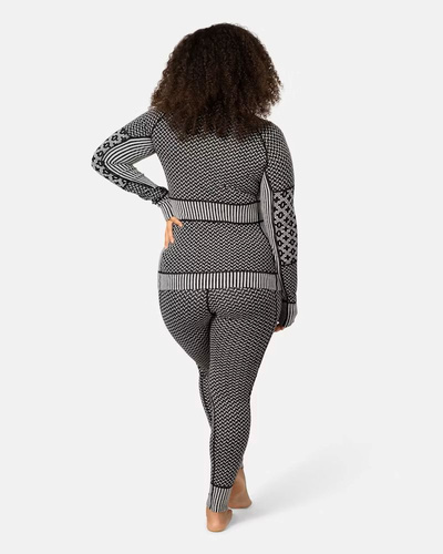 Koszulka damska z długim rękawem 190 merino KariTraa Smekker - czarny