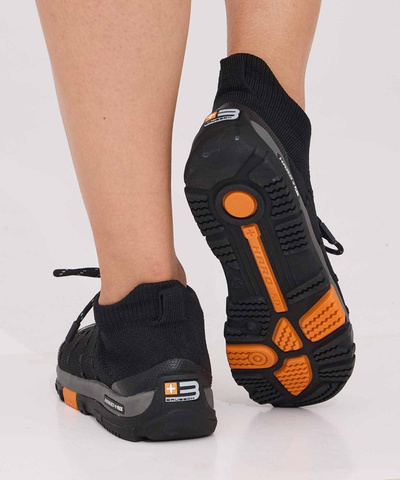 Buty turystyczne damskie Brubeck TREK MERINO - czarny/szary