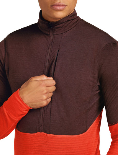 Bluza męska narciarska merino Icebreaker 200 RealFleece Descender