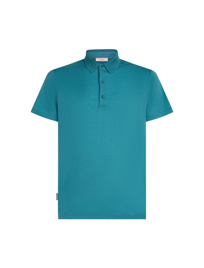 Koszulka męska z krótkim rękawem merino Icebreaker 150 Tech Lite SS Polo