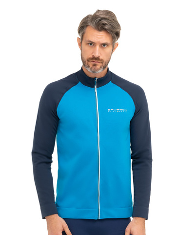 Bluza męska Brubeck ATHLETIC niebieski/granatowy