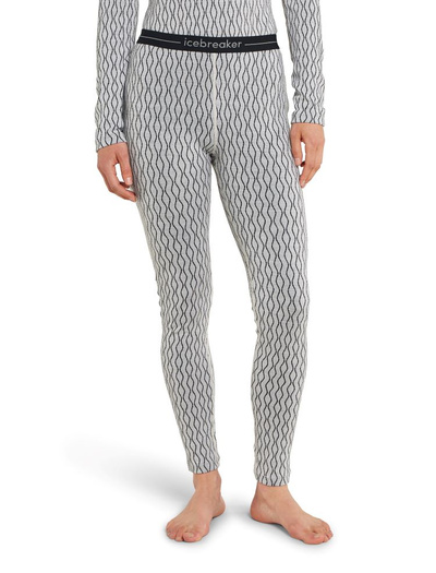 Legginsy damskie merino Icebreaker 260 Vertex Leggings On-Piste