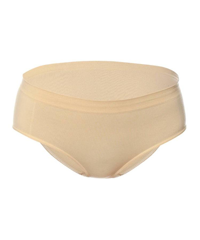 Majtki damskie Brubeck z wysokim stanem Classic COMFORT COTTON beżowy