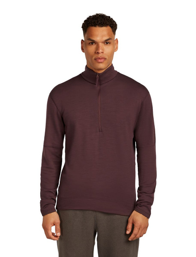 Bluza męska merino Icebreaker 360 RealFleece Elemental LS Half Zip