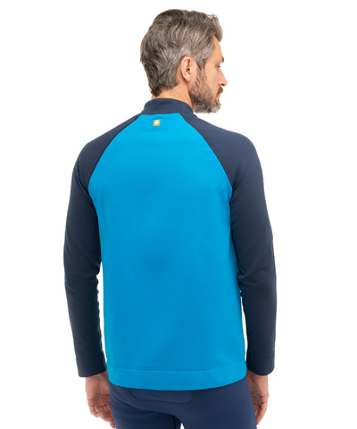 Bluza męska Brubeck ATHLETIC niebieski/granatowy