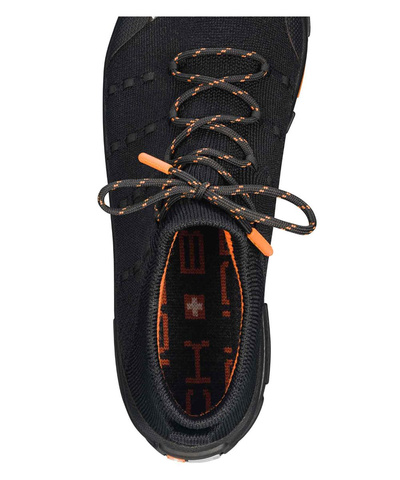 Buty turystyczne męskie Brubeck TREK MERINO - czarny/pomarańczowy