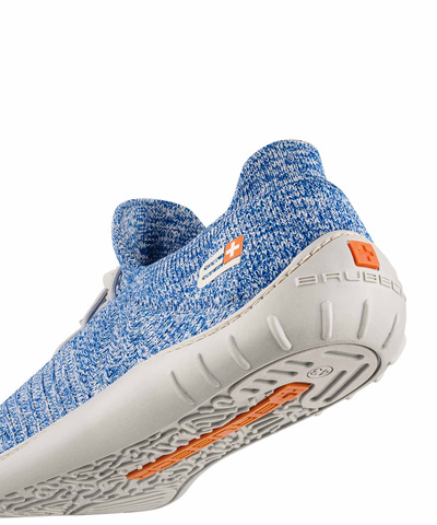 Buty minimalistyczne męskie Brubeck Barefoot MERINO - jasnoniebieski