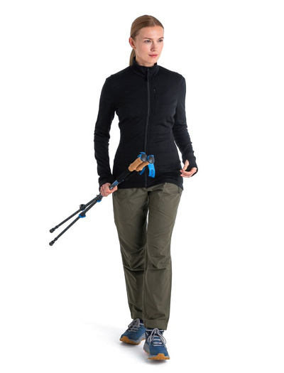 Bluza damska merino Icebreaker 260 Quantum IV LS Zip
