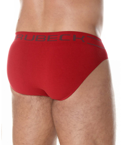 Majtki męskie slipy Brubeck classic COMFORT COTTON czerwony