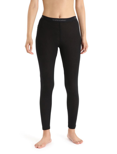 Legginsy damskie merino Icebreaker 175 Everyday Leggings BLACK