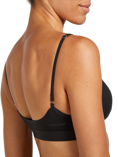 Biustonosz Icebreaker merino 150 Siren Bra BLACK