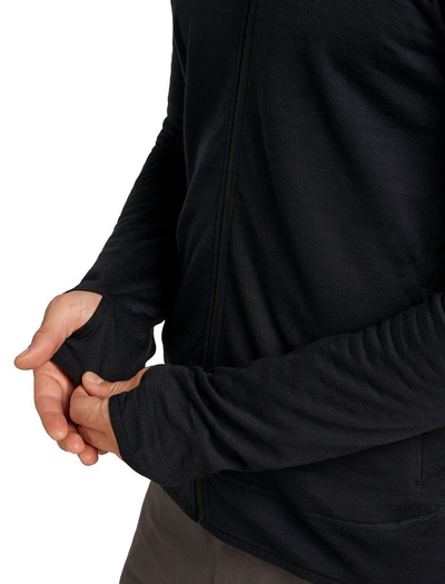 Bluza męska merino Icebreaker 300 RealFleece Descender LS Zip