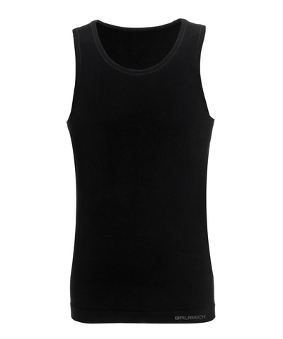 Męski podkoszulek bez rękawów Brubeck Comfort Cotton czarny