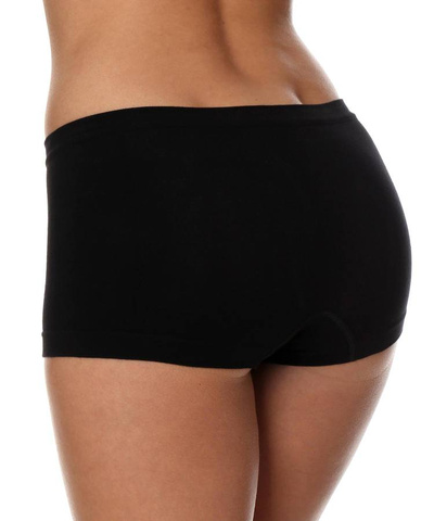Majtki damskie bokserki Brubeck hipster COMFORT COTTON czarny