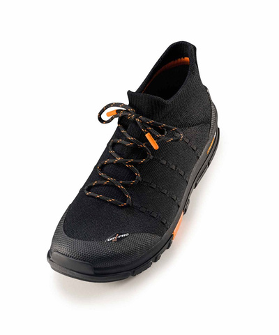 Buty turystyczne męskie Brubeck TREK MERINO - czarny/pomarańczowy
