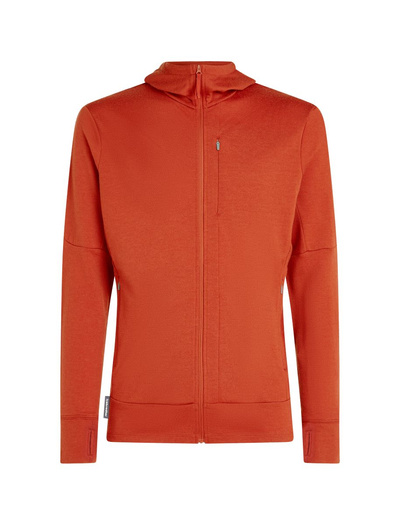 Bluza męska z kapturem merino Icebreaker 260 Quantum LS Zip