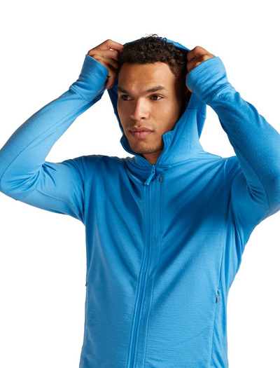 Bluza męska Icebreaker 260 Quantum IV LS Zip Hoodie