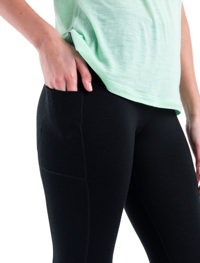 Getry damskie Icebreaker  merino 260 Fastray II 25'' High Rise