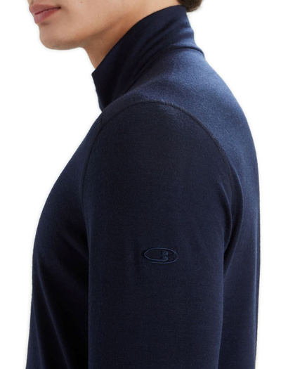 Koszulka męska z długim rękawem merino Icebreaker 200 Oasis LS Half Zip