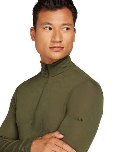 Koszulka męska z długim rękawem merino Icebreaker 175 Everyday LS Half Zip