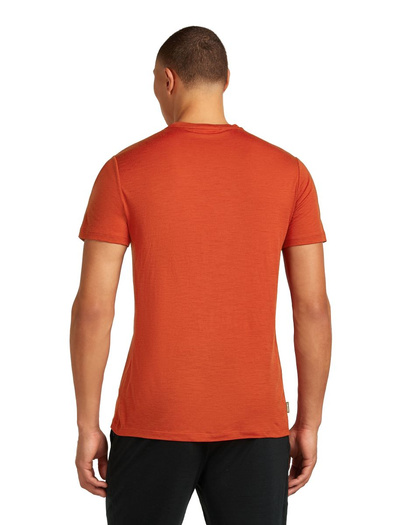 Koszulka męska z krótkim rękawem merino Icebreaker 150 Tech Lite SS Tee Mountain Pulse