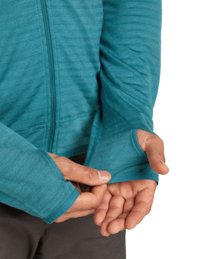 Bluza męska merino Icebreaker 300 RealFleece Descender LS Zip