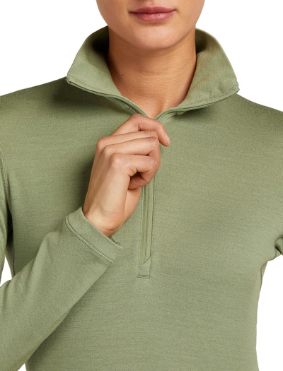Koszulka damska z długim rękawem merino Icebreaker 260 Tech LS Half Zip