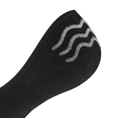 Skarpetki stopki Brubeck MERINO WOOL unisex czarny