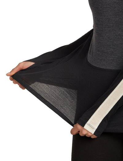 Koszulka damska ski touring merino Icebreaker Merino 200 Oasis+ LS Crewe