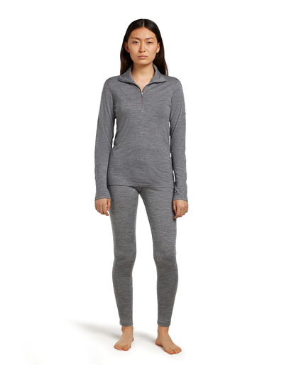 Koszulka damska z długim rękawem merino Icebreaker 200 Oasis LS Half Zip