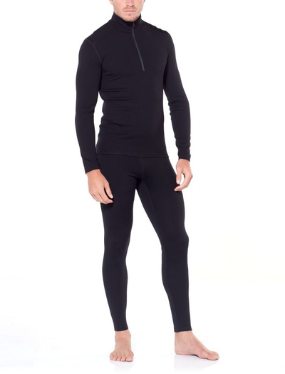 Koszulka męska z długim rękawem merino Icebreaker 260 Tech LS Half Zip