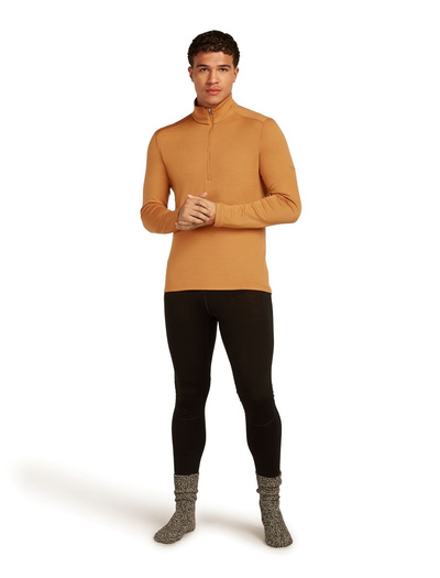 Koszulka męska z długim rękawem merino Icebreaker 260 Tech LS Half Zip