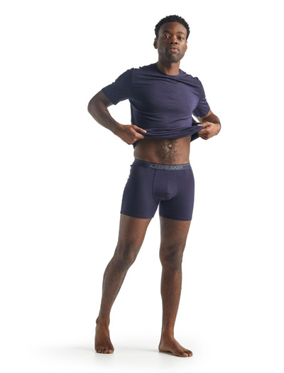 Majtki męskie bokserki merino 150 Icebreaker Anatomica Boxers