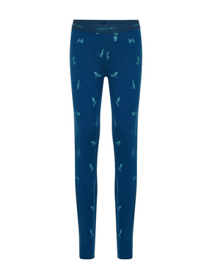 Legginsy kids merino Icebreaker 200 Oasis Snow Day