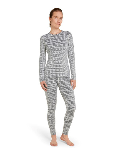 Legginsy damskie merino Icebreaker 260 Vertex Leggings On-Piste