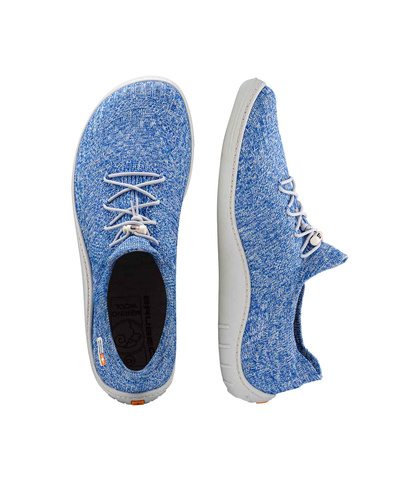Buty minimalistyczne męskie Brubeck Barefoot MERINO - jasnoniebieski