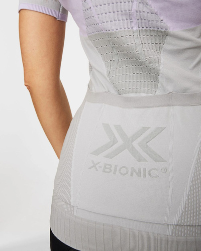 Koszulka damska z krótkim rękawem X-BIONIC INVENT 4.0 BIKE RACE ZIP