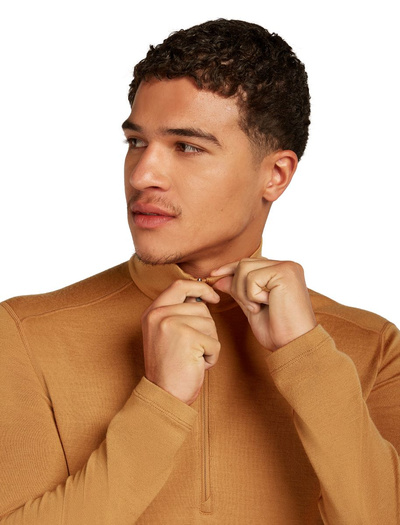 Koszulka męska z długim rękawem merino Icebreaker 260 Tech LS Half Zip