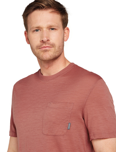 Koszulka męska z krótkim rękawem Icebreaker Tech Lite III Relaxed Pocket Tee
