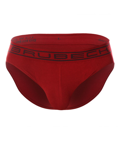Majtki męskie slipy Brubeck classic COMFORT COTTON czerwony