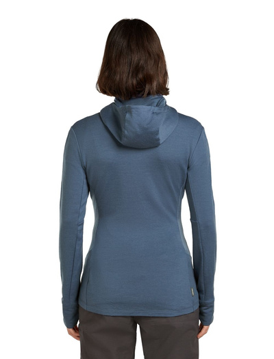 Bluza damska merino Icebreaker 260 Quantum IV LS Zip Hoodie