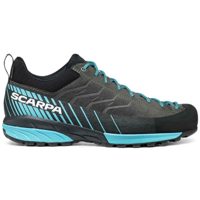 Buty podejściowe skórzane Scarpa Mescalito GTX kolor SHARK-AZURE