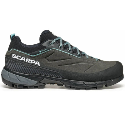 Buty podejściowe damskie skórzane Scarpa Rapid XT GTX kolor SHARK-AQUA