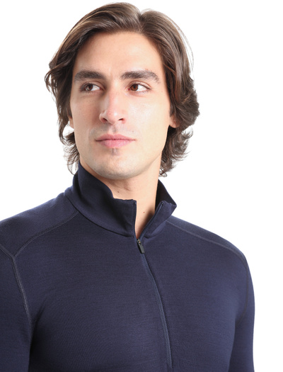 Koszulka męska z długim rękawem merino Icebreaker 260 Tech LS Half Zip